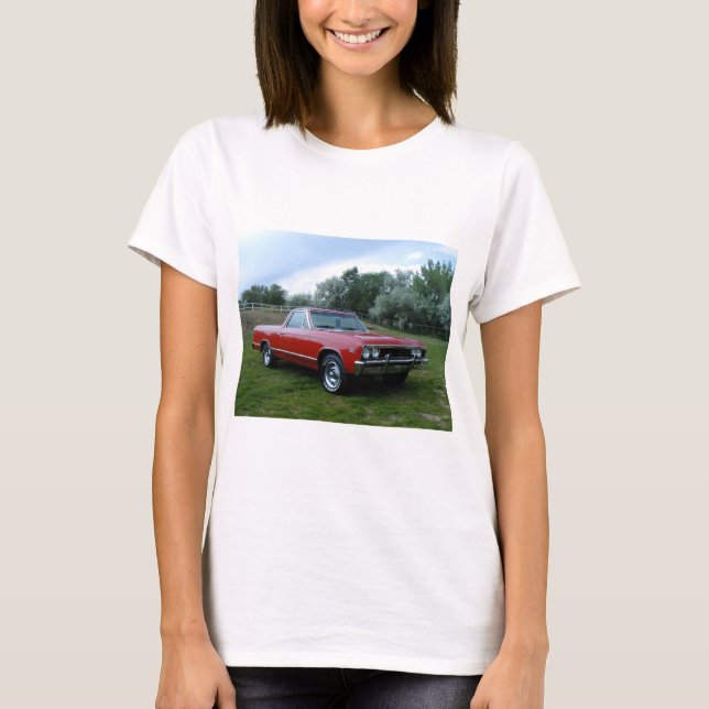 Camiseta EL 1967 de Chevrolet Chevelle Camino (Frente)