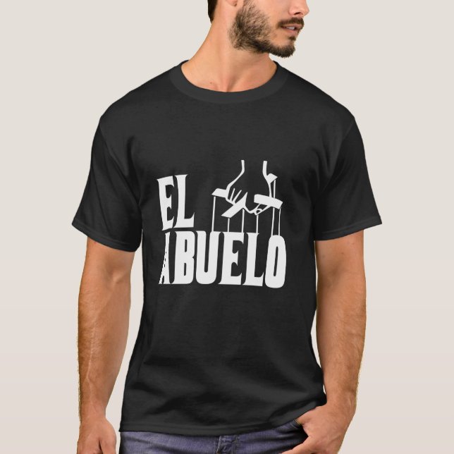 Camiseta El Abuelo Engraçado Presente para Dia de os pais d (Frente)