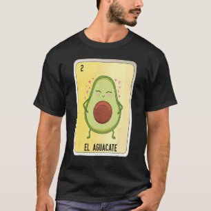 Camiseta El Aguacate Mexicano Slang - Cartões de Bingo