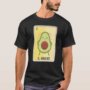Camiseta El Aguacate Mexicano Slang - Cartões de Bingo