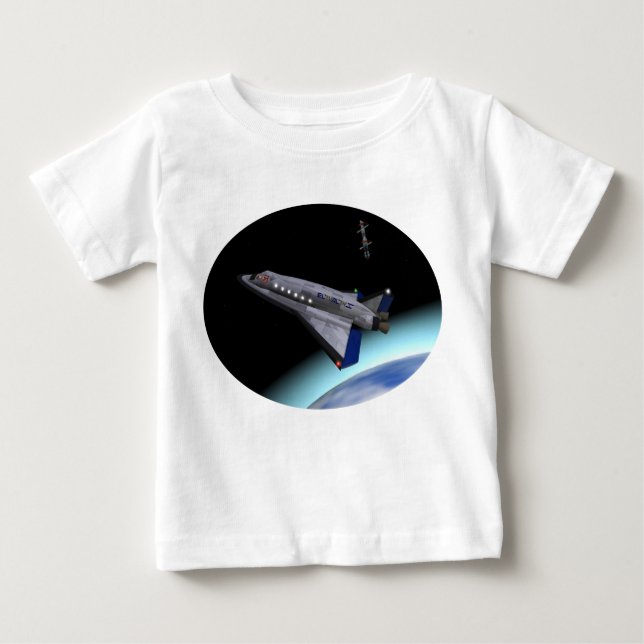 Camiseta El Al Maslool Space Shuttle (Frente)