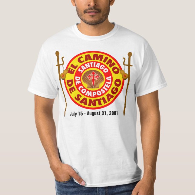 Camiseta EL Camino De Santiago (Frente)