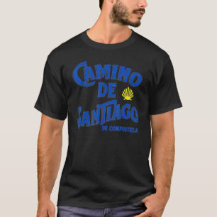 Camiseta El Camino de Santiago 2023 Way of Rua James Santo 