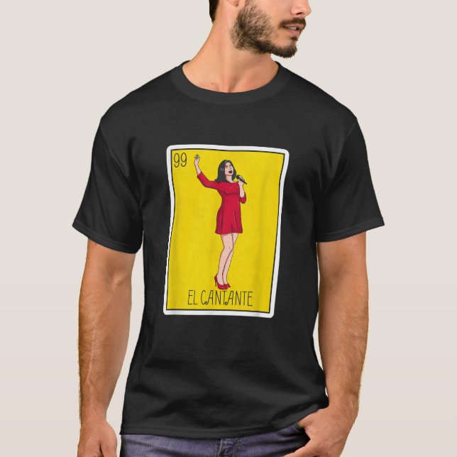 Camiseta El Cantante Lottery Gift The Singer Card Mexico L (Frente)