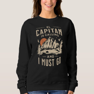 Camiseta El Capitan Art No Fundo Chama California Sierr