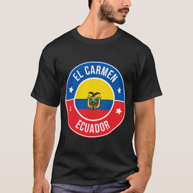 Camiseta El Carmen, Cidade do Equador (Frente)
