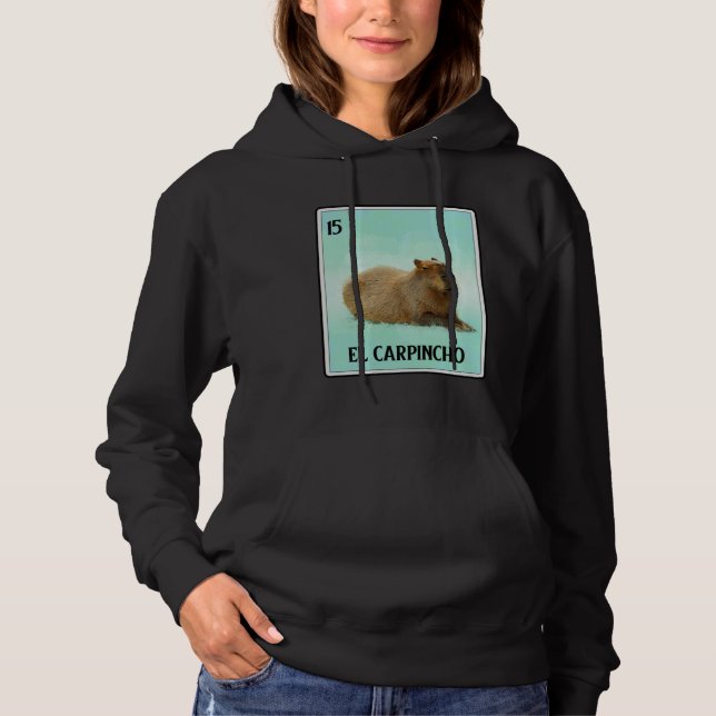 Camiseta El Carpincho Capybara Card  Capibara Animal  Humor (Frente)