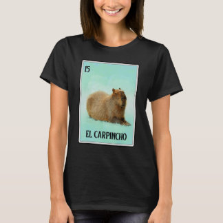 Camiseta El Carpincho Capybara Cartão Capibara Humor Animal