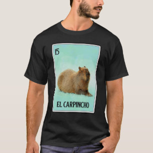Camiseta El Carpincho Capybara Cartão Capibara Humor Animal