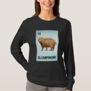 Camiseta El Carpincho Mexicano Capybara Cards 1
