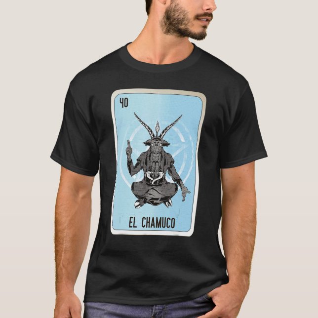 Camiseta El Chamuco Mexican Slang Lottery Bingo Cards 2 (Frente)