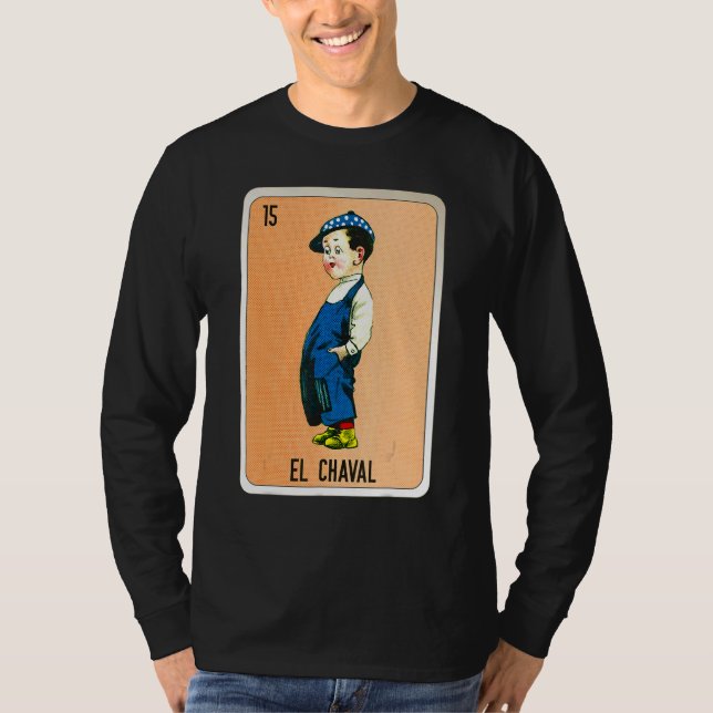 Camiseta El Chaval Mexican Slang Lottery Bingo Cards (Frente)