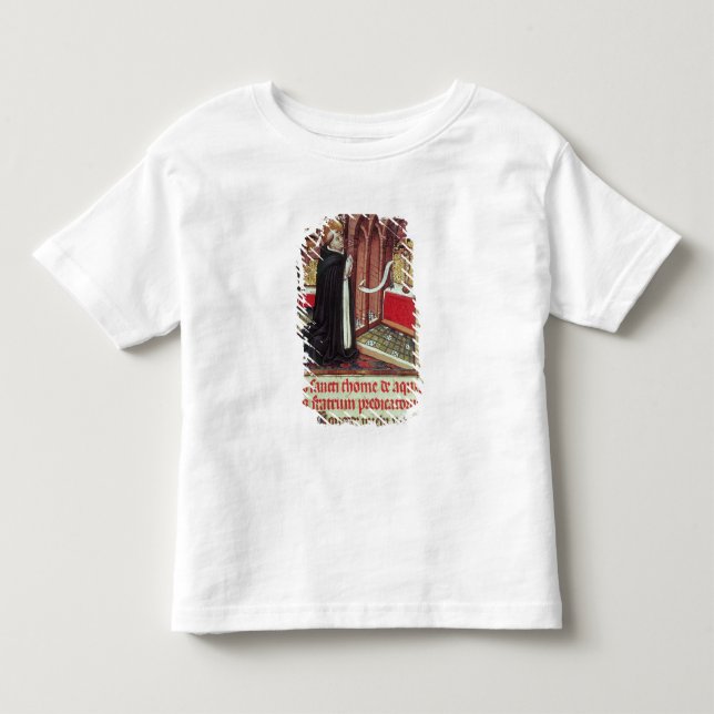 Camiseta EL de Aquinas'Libro de Horas de Alfonso (Frente)