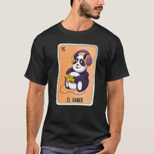 Camiseta El Gamer Mexicano Slang Lottery Bingo Cards 2
