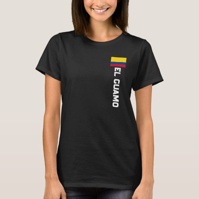 Camiseta El Guamo Colombia For Colombian Men Women Kids (Frente)