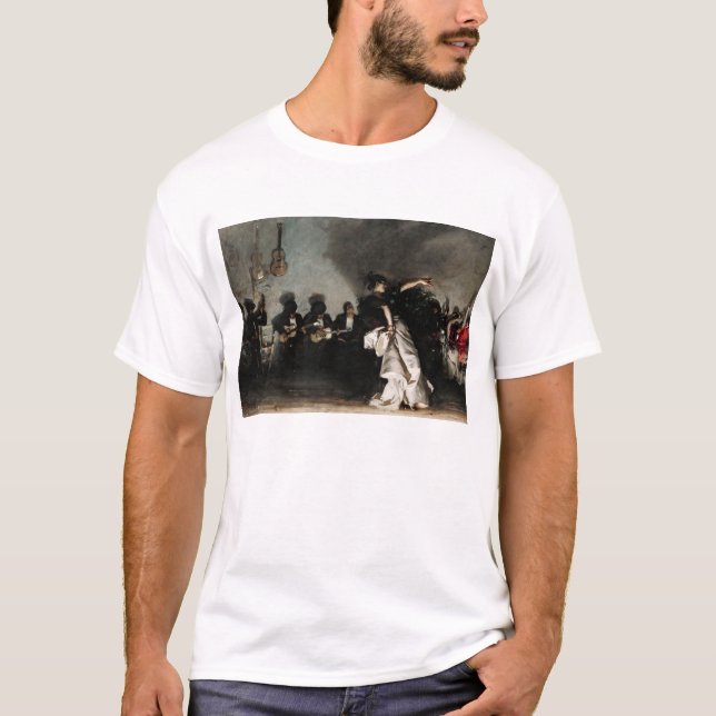Camiseta El Jaleo por John Singer Sargent (Frente)
