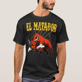 Camiseta El Matador Bulltourador Bull Torero