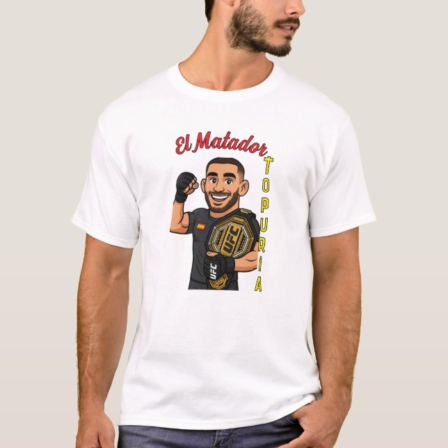 Camiseta El Matador, Topuria, UFC Fighter (Frente)
