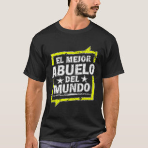 Camiseta El Mejor Abuelo Del Mundo Melhor Avô Gru