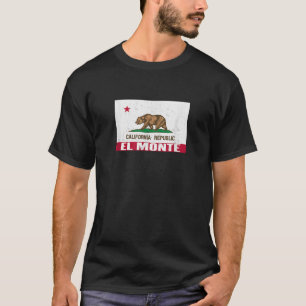 Camiseta El Monte California - Estado da Califórnia - Bande