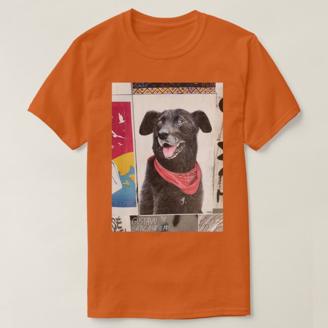 Camiseta El Negro Matapacos  (Frente do Design)