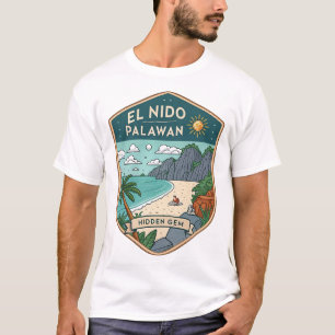 Camiseta El Nido: a jóia escondida de Palawan