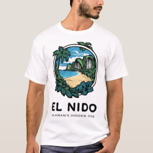 Camiseta El Nido: a joia escondida de Palawan
