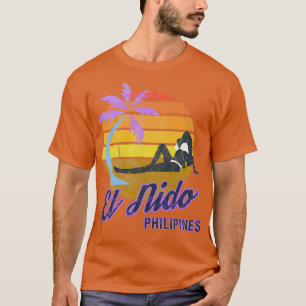 Camiseta El Nido Filipinas SE Asia Retro Surf