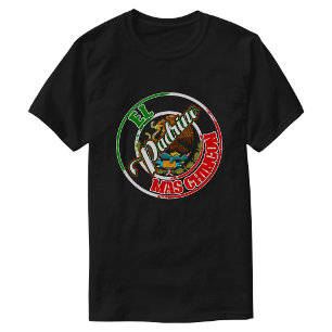 Camiseta El Padrino Mas Chingon, Impressão do México mexica