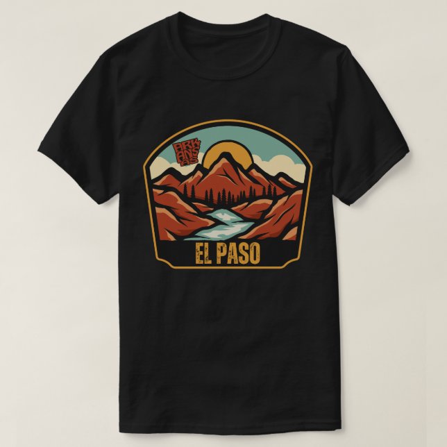 Camiseta El Paso, Arkansas (Frente do Design)
