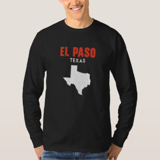 Camiseta El Paso Texas USA State America Travel Texan 