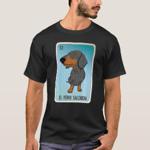 Camiseta El Perro Salchicha Loteria Mexicana Loteria no Méx