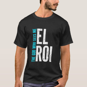 Camiseta El Roi O Deus Que Me Vê - Mensagem Cristã para
