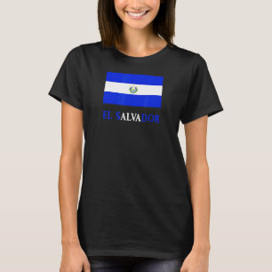 Camiseta El Salvador Bandeira Bandera Salvadorea