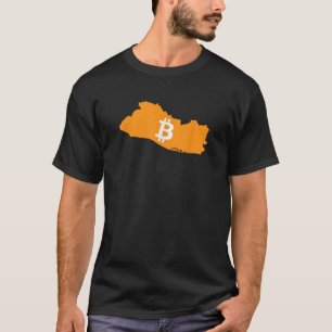 Camiseta El Salvador Bitmoney BTC Moeda Valorização Aplicat