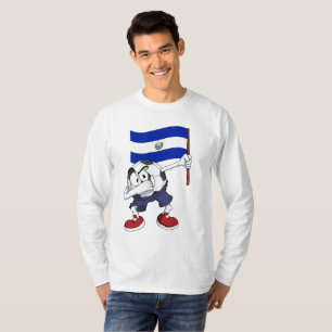 Camiseta El Salvador Dabbing Bola de Futebol