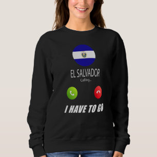 Camiseta El Salvador Flag Souvenir El Salvador Está Chamand