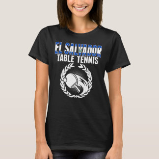 Camiseta El Salvador Mesa de apoio à Tênis salvadorenha