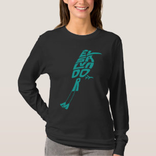 Camiseta El Salvador Motmot Ave Palavra   Animal