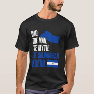 Camiseta El Salvador Pai Legenda Salvadoriana El Salvador F