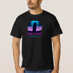 Camiseta El Salvador, playas, Cidade do Surf, El Sunzal