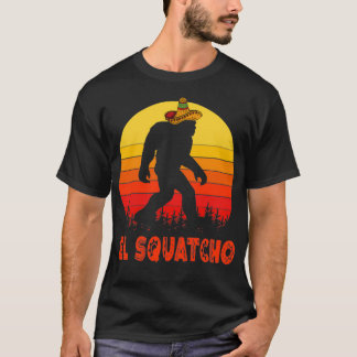 Camiseta El Squatcho Sasquatch Mexicano