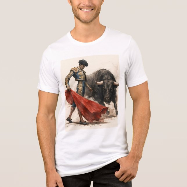Camiseta El torero y el toro (Frente)