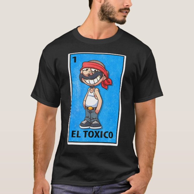 Camiseta El Toxico Mexico Lottery Parody (Frente)
