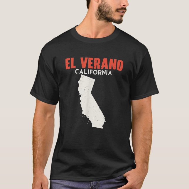 Camiseta El Verano California State America Viagem Cali (Frente)