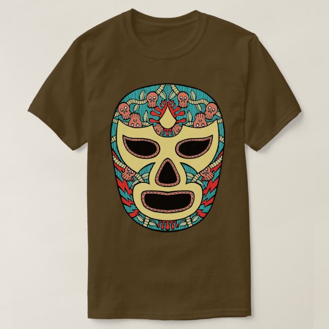 Camiseta El Wrestler Lucha Libre México Luchador 1 (Frente do Design)