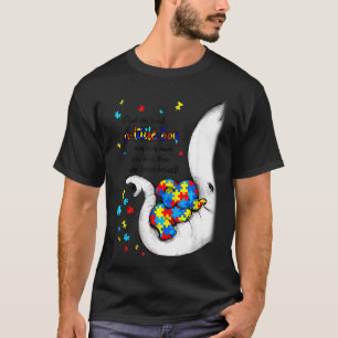 Camiseta Ela Adorava Um Pequeno Bebê Elefante Autismo Aware