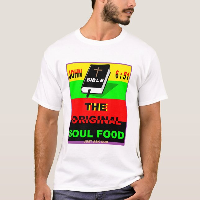 Camiseta Ela alimenta a SOL através da palavra de DEUS (Frente)