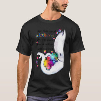 Camiseta Ela Amava Muito Um Menino Pequeno Consciência sobr