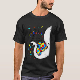 Camiseta Ela Amou Um Pequeno Elefante Bebê Menino Consciênc